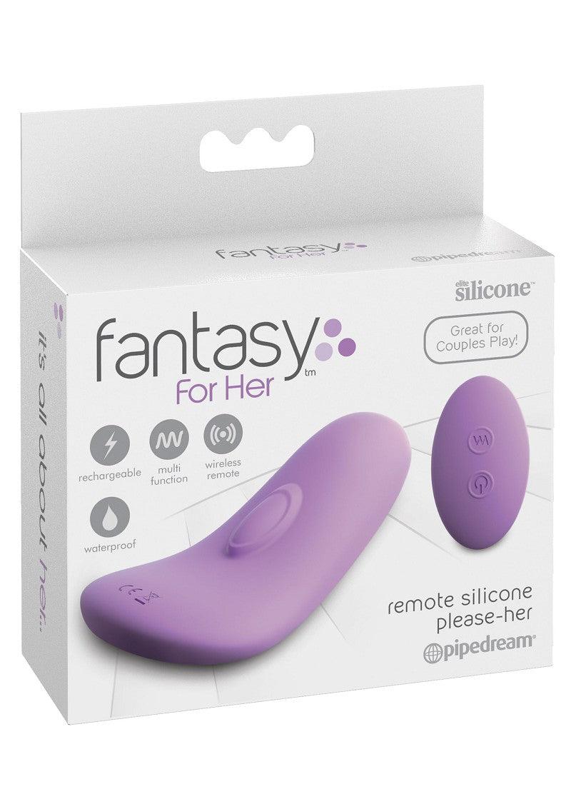 Pipedream Fantasy For Her Remote Silicone Please-Her slip vibrator @ Happytoys Sexshop: Toys for Feeling Happy & Easy 😊