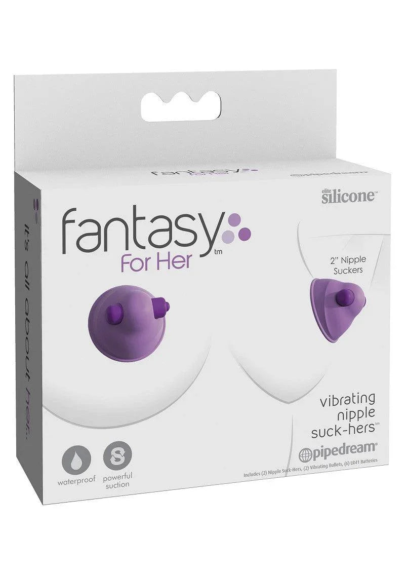 Pipedream Fantasy For Her Vibrating Nipple Suck-Hers - Happytoys Sexshop: Toys for Feeling Happy & Easy π - Discreet geleverd