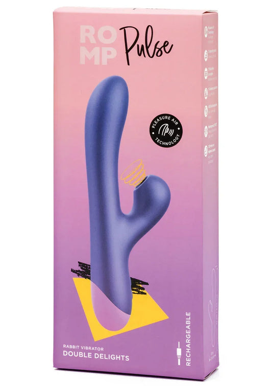 ROMPPulseRabbitVibrator2 @ Happytoys Sexshop: online sex shop for Feeling Happy & Easy 😊 the erotic store owned by a woman