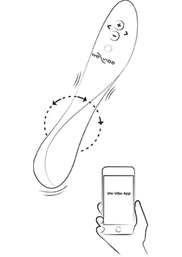 Rave 2 by We-Vibe - Happytoys Sexshop: Toys for Feeling Happy & Easy π - Discreet geleverd