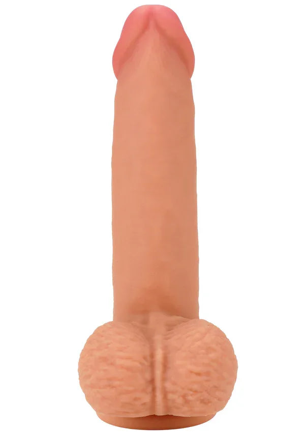 Realistic Dildo Liquid Silicone 18 cm by Hidden Desire - Happytoys Sexshop: Toys for Feeling Happy & Easy 😊 - Discreet geleverd
