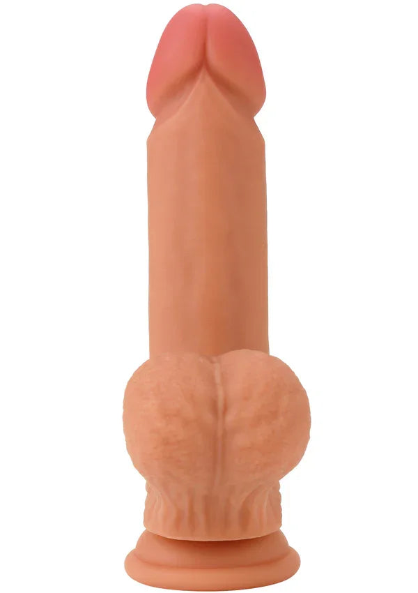 Realistic Dildo Liquid Silicone 19 cm by Hidden Desire - Happytoys Sexshop: Toys for Feeling Happy & Easy 😊 - Discreet geleverd