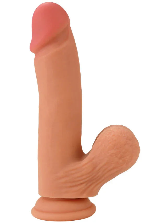 Realistic Dildo Liquid Silicone 19 cm by Hidden Desire - Happytoys Sexshop: Toys for Feeling Happy & Easy 😊 - Discreet geleverd