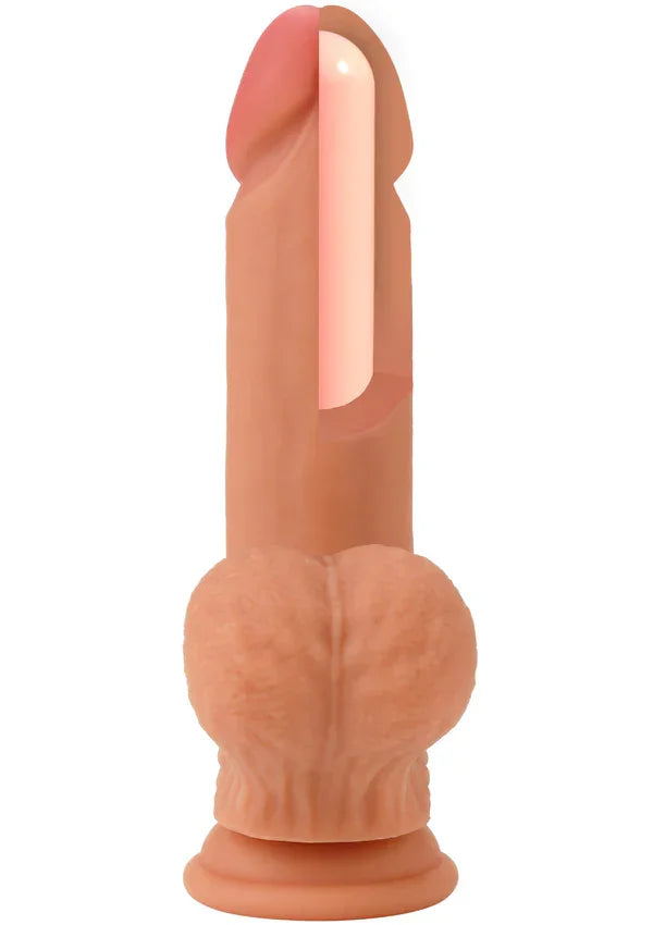 Realistic Dildo Liquid Silicone 20 cm by Hidden Desire - Happytoys Sexshop: Toys for Feeling Happy & Easy 😊 - Discreet geleverd