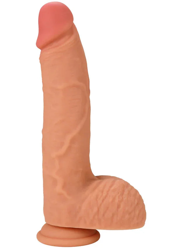 Realistic Dildo Liquid Silicone 23 cm by Hidden Desire - Happytoys Sexshop: Toys for Feeling Happy & Easy 😊 - Discreet geleverd