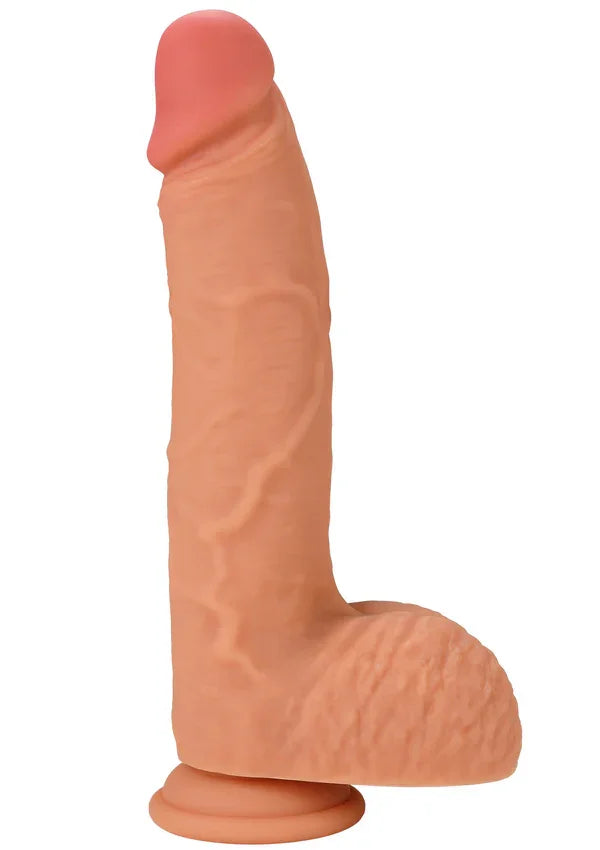Realistic Dildo Liquid Silicone 23 cm by Hidden Desire - Happytoys Sexshop: Toys for Feeling Happy & Easy 😊 - Discreet geleverd