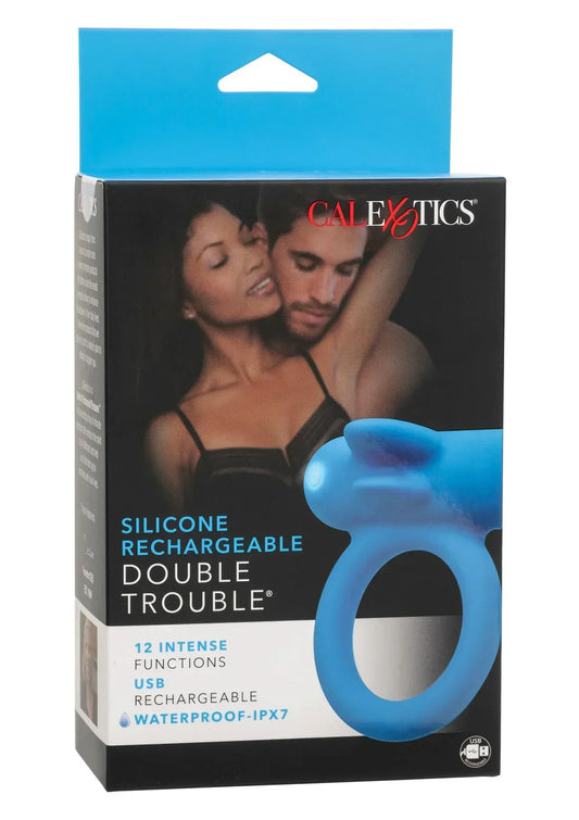 RechargeableDoubleTroublebyCalExotics2 @ Happytoys Sexshop: online sex shop for Feeling Happy & Easy 😊 the erotic store owned by a woman