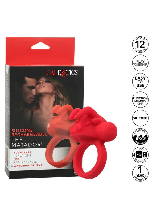 Rechargeable The Matador by CalExotics - Happytoys Sexshop: Toys for Feeling Happy & Easy 😊 - Discreet geleverd