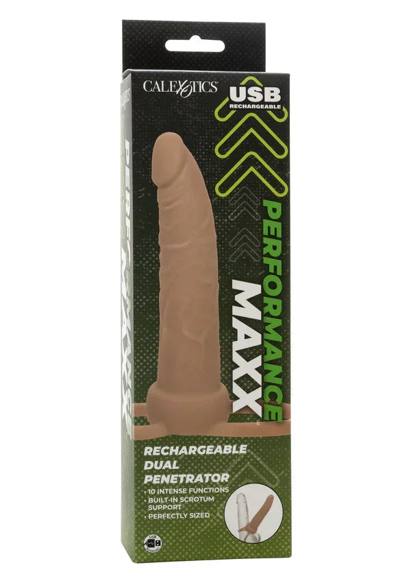 Rechargeable Dual Penetrator by CalExotics - Happytoys Sexshop: Toys for Feeling Happy & Easy 😊 - Discreet geleverd