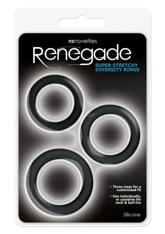 Renegade Diversity Rings by NS Novelties - Happytoys Sexshop: Toys for Feeling Happy & Easy 😊 - Discreet geleverd