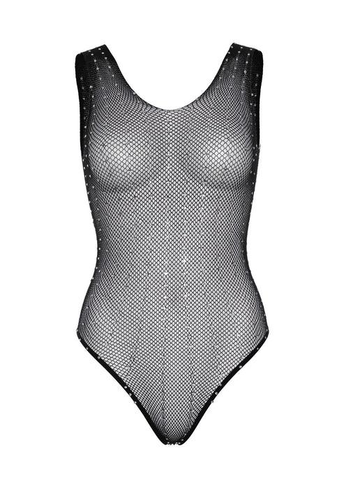 Rhinestone fishnet bodysuit by Leg Avenue