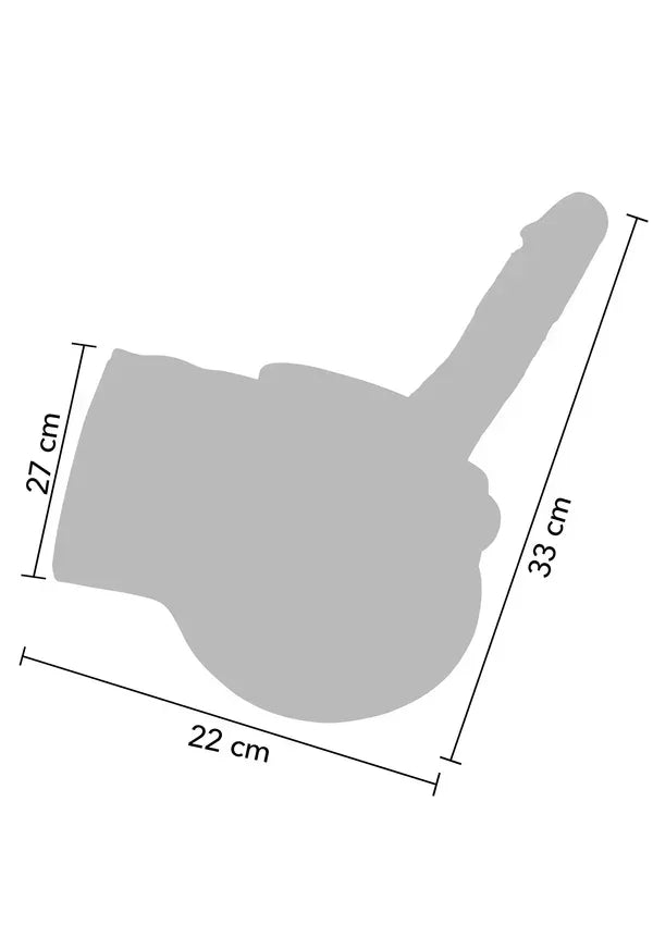 Ride My Hard Dick 4.4 kg by Hidden desire - Happytoys Sexshop: online sex shop for Feeling Happy & Easy 😊 - Discreet geleverd