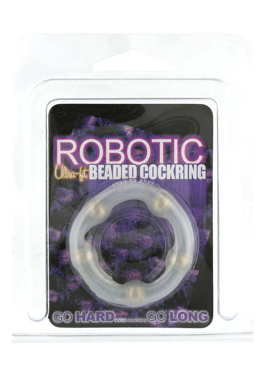 Robotic Beaded Cockring by Seven Creations - Happytoys Sexshop: Toys for Feeling Happy & Easy 😊 - Discreet geleverd