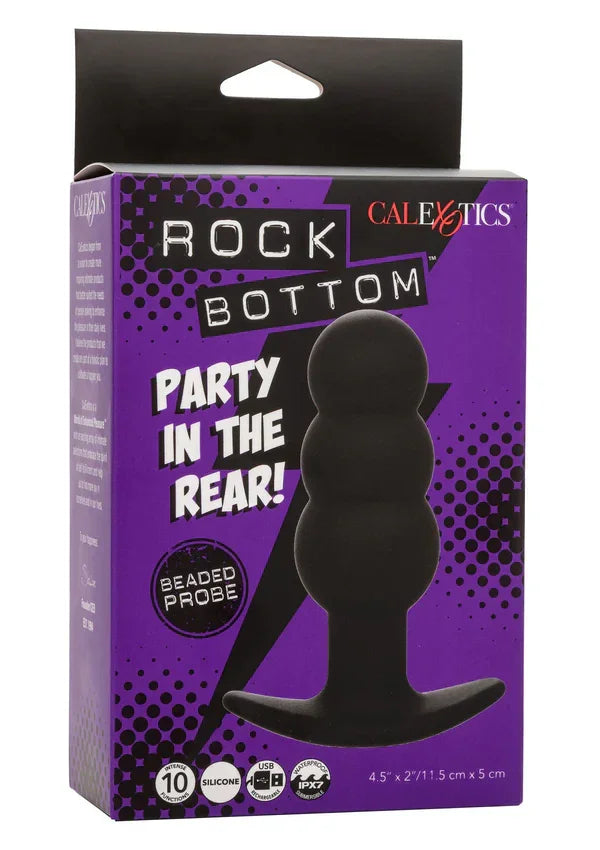 Rock Bottom Beaded Probe by CalExotics - Happytoys Sexshop: Toys for Feeling Happy & Easy 😊 - Discreet geleverd