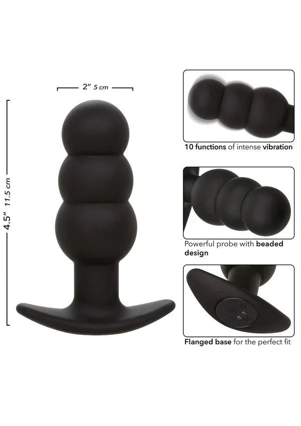 Rock Bottom Beaded Probe by CalExotics - Happytoys Sexshop: Toys for Feeling Happy & Easy 😊 - Discreet geleverd