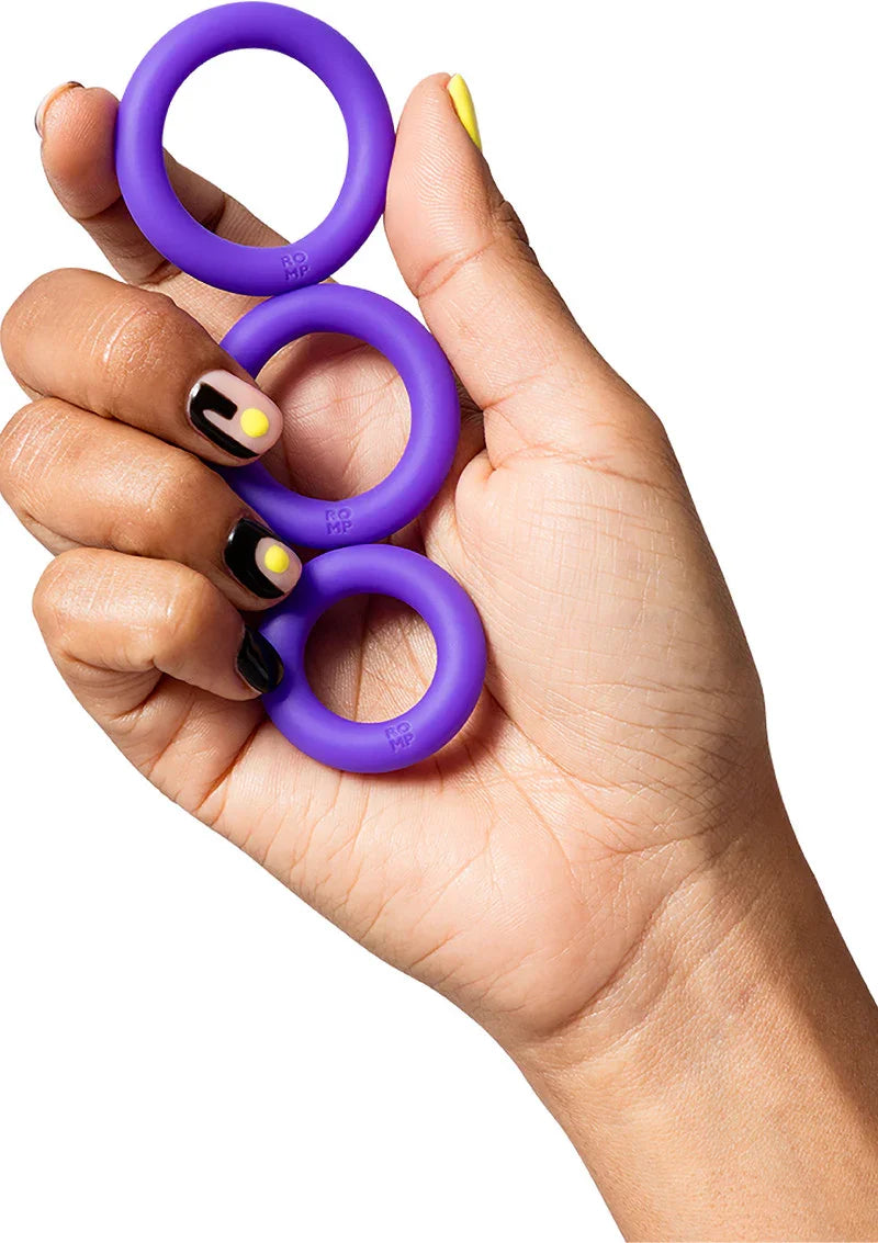 Remix Trio cockrings by Romp - Happytoys Sexshop: Toys for Feeling Happy & Easy π - Discreet geleverd