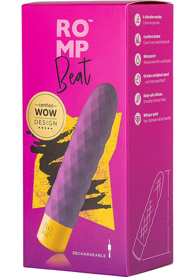 Beat vibrator by Romp - Happytoys Sexshop: Toys for Feeling Happy & Easy 😊 - Discreet geleverd
