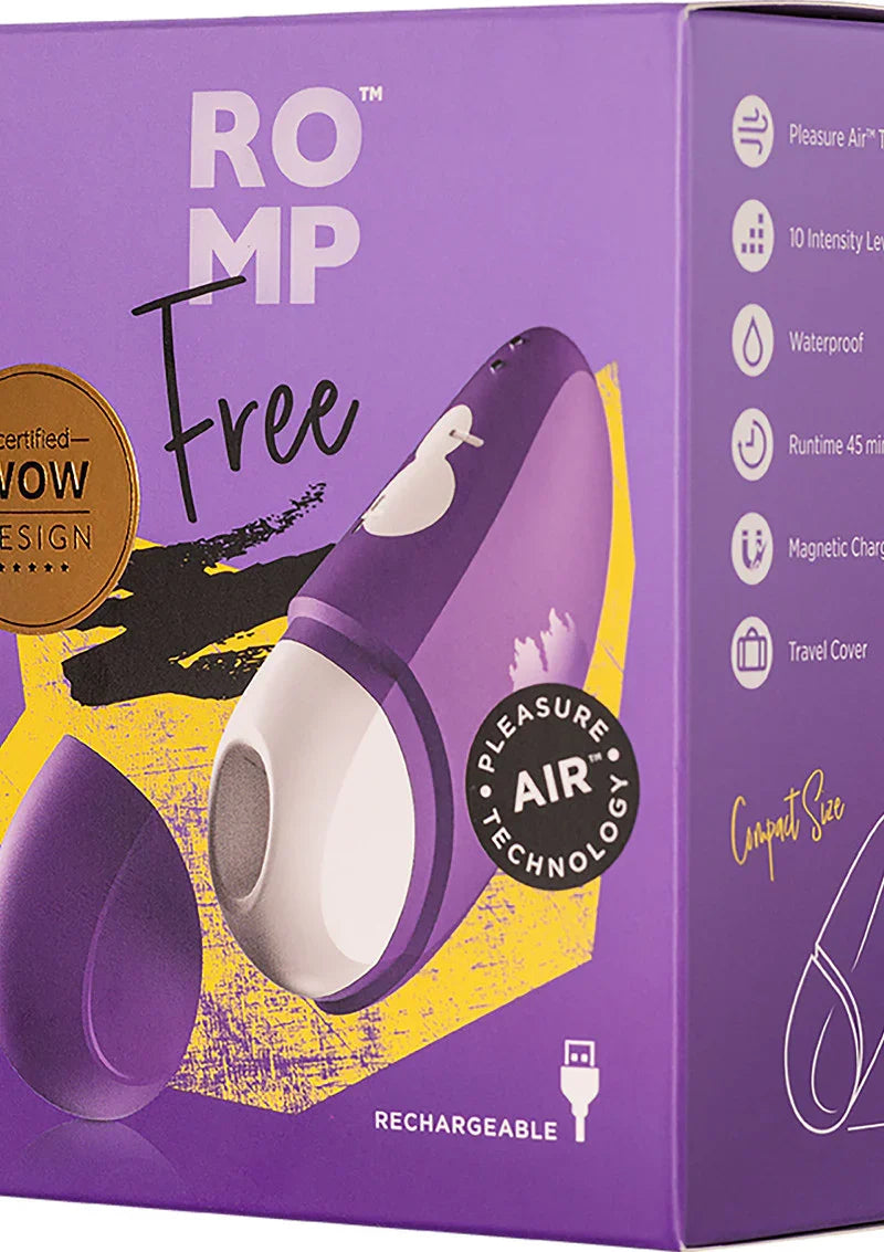 Free Airpressure Vibrator by Romp - Happytoys Sexshop: Toys for Feeling Happy & Easy π - Discreet geleverd