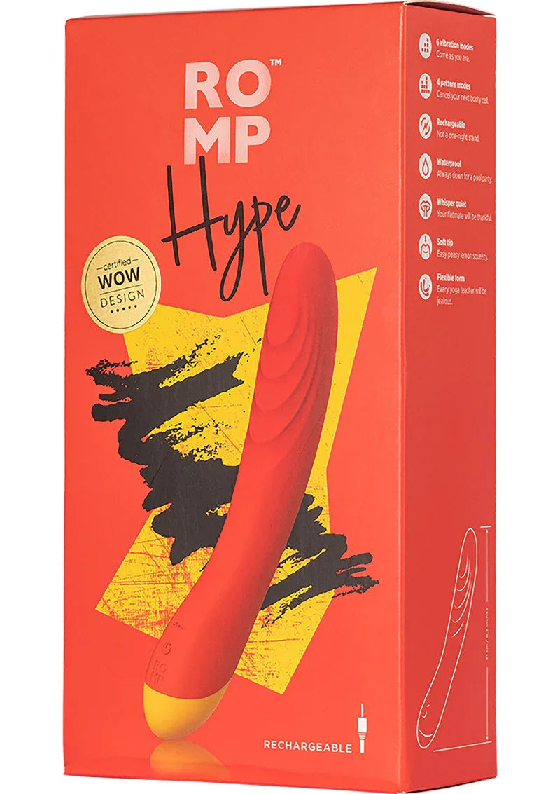 Hype Vibrator by Romp - Happytoys Sexshop: Toys for Feeling Happy & Easy π - Discreet geleverd