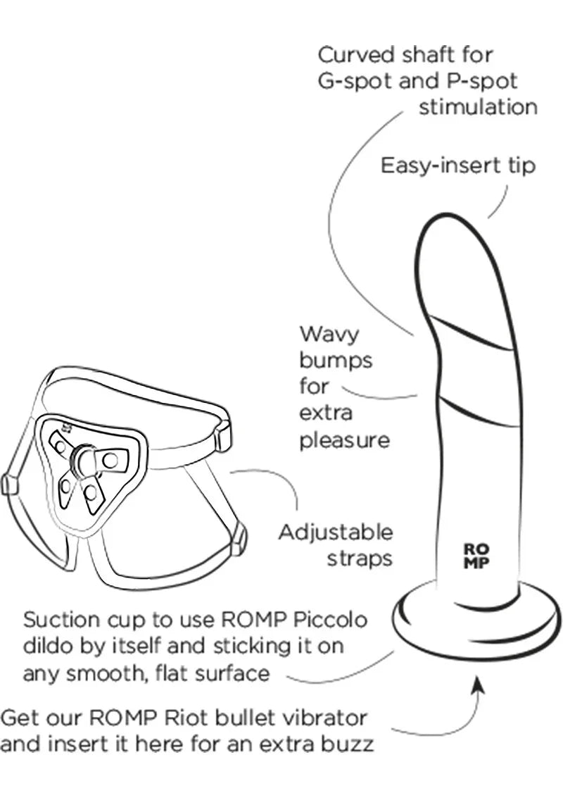 Piccolo Pegging Kit by Romp - Happytoys Sexshop: Toys for Feeling Happy & Easy π - Discreet geleverd