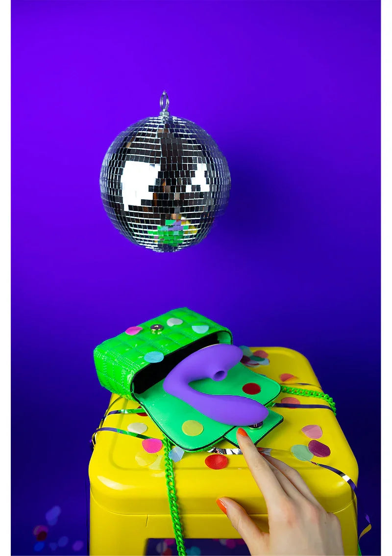 Reverb G-spot Air pressure Vibrator by Romp - Happytoys Sexshop: Toys for Feeling Happy & Easy π - Discreet geleverd