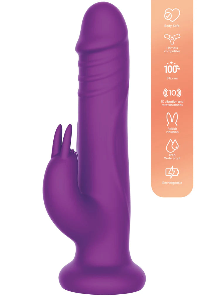 Rotating Beads Rabbit Vibrator by Playhouse Delight