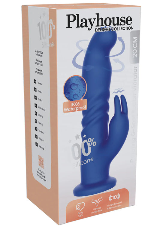 Rotating G-Spot Rabbit Vibrator by Playhouse Delight