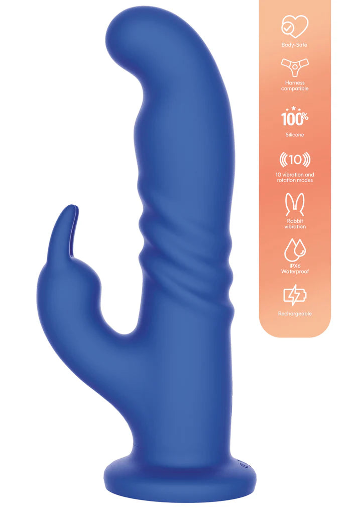 Rotating G-Spot Rabbit Vibrator by Playhouse Delight