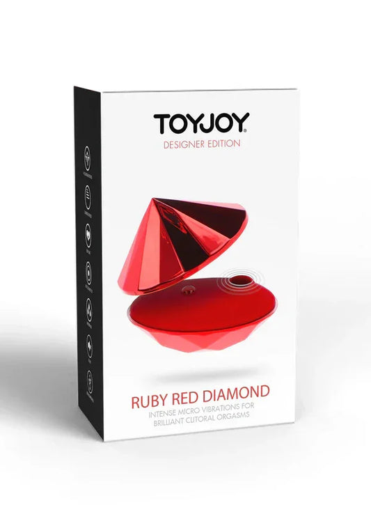 Ruby Red Diamond by ToyJoy - Happytoys Sexshop: Toys for Feeling Happy & Easy š - Discreet geleverd