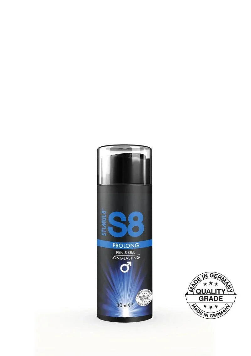 S8 Prolong Penis Gel 30ml orgasme verlengende creme - Happytoys Sexshop: Toys for Feeling Happy & Easy 😊 - Discreet geleverd