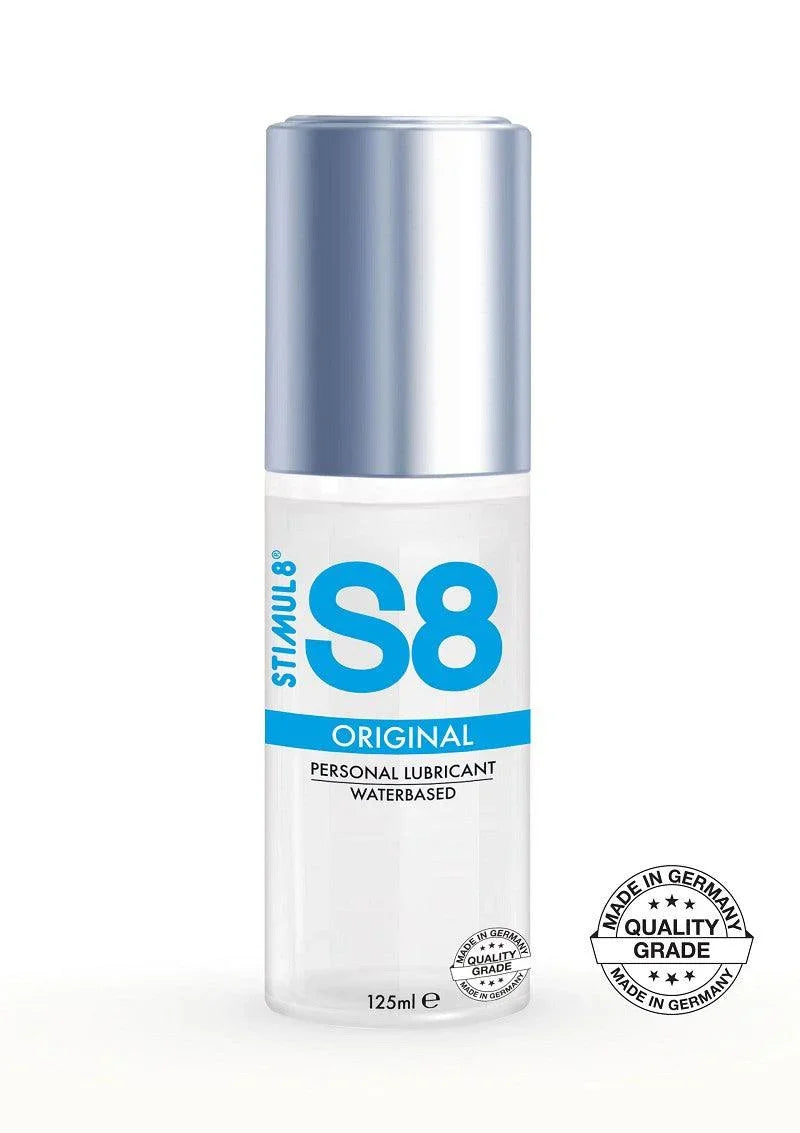 S8 Waterbased Lube 125ml glijmiddel - Happytoys Sexshop: Toys for Feeling Happy & Easy 😊 - Discreet geleverd