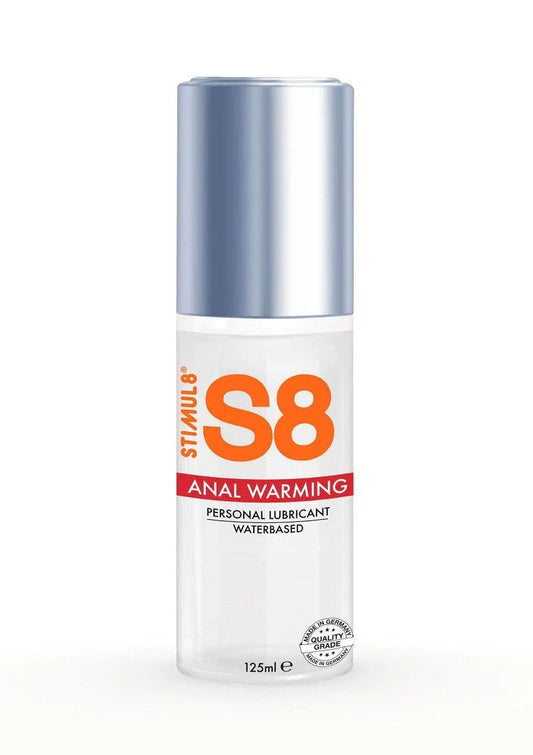 S8 Waterbased Warming Anal Lube 125ml Anaal Glijmiddel - Happytoys Sexshop: Toys for Feeling Happy & Easy 😊 - Discreet geleverd
