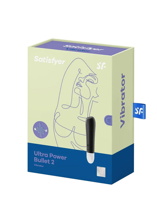 Ultra Power Bullet 2 vibrator by Satisfyer - Happytoys Sexshop: Toys for Feeling Happy & Easy 😊 - Discreet geleverd