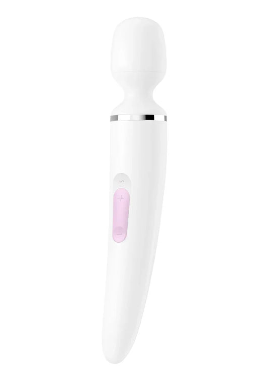 Wand-er women White by Satisfyer - Happytoys Sexshop: Toys for Feeling Happy & Easy š - Discreet geleverd