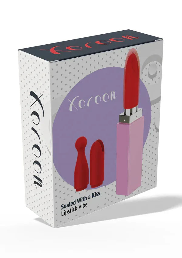 Sealed With A Kiss Lipstick Vibe by Xocoon - Happytoys Sexshop: Toys for Feeling Happy & Easy π - Discreet geleverd