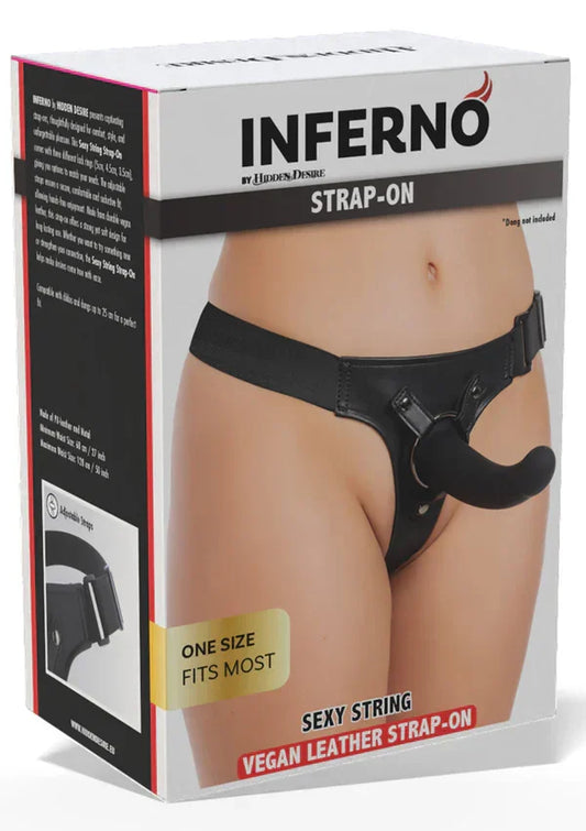 Sexy String Strap-On by Hidden Desire - Happytoys Sexshop: Toys for Feeling Happy & Easy 😊 - Discreet geleverd