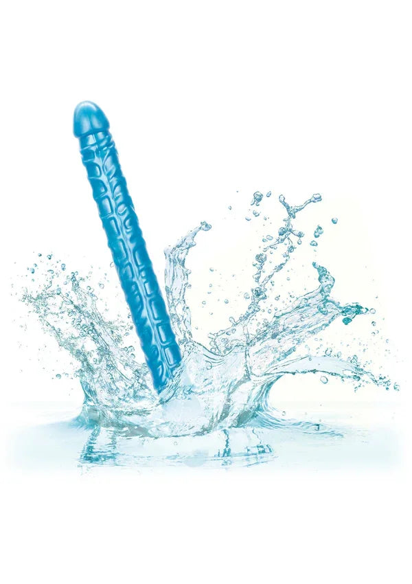 Size Queen Double Dong Blue 17 inch by CalExotics - Happytoys Sexshop: Toys for Feeling Happy & Easy 😊 - Discreet geleverd
