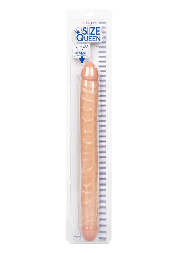 Size Queen Double Dong Skink 17 inch by CalExotics - Happytoys Sexshop: Toys for Feeling Happy & Easy 😊 - Discreet geleverd