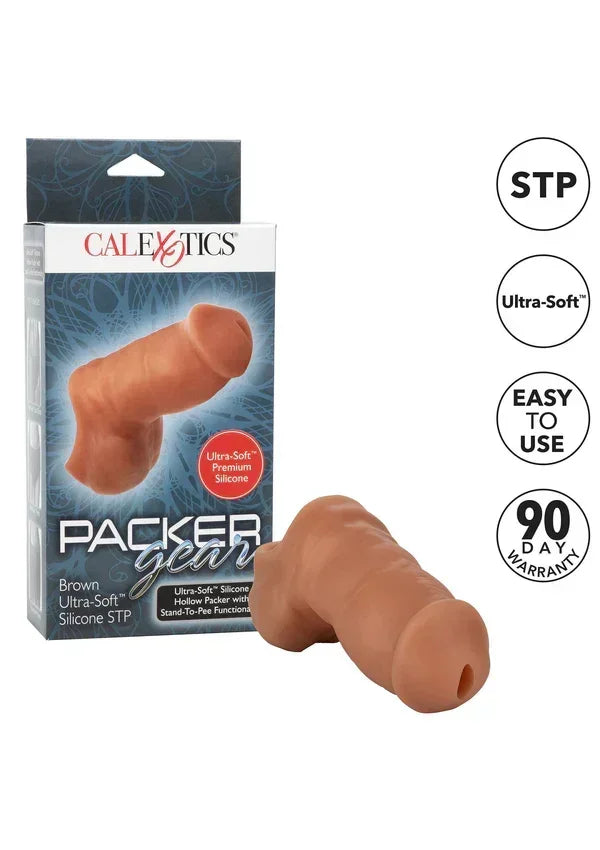 Soft Silicone Stand-To-Pee Skin Light Skin by CalExotics - Happytoys Sexshop: Toys for Feeling Happy & Easy 😊 - Discreet geleverd