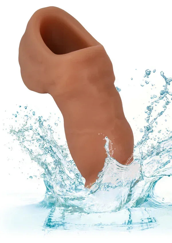 Soft Silicone Stand-To-Pee Skin Light Skin by CalExotics - Happytoys Sexshop: Toys for Feeling Happy & Easy 😊 - Discreet geleverd