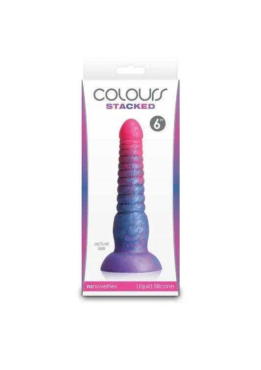 Stacked6inchDildobyNSNovelties2 @ Happytoys Sexshop: online sex shop for Feeling Happy & Easy 😊 the erotic store owned by a woman
