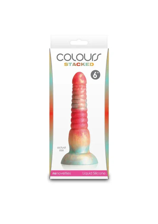 Stacked6inchDildobyNSNovelties5 @ Happytoys Sexshop: online sex shop for Feeling Happy & Easy 😊 the erotic store owned by a woman