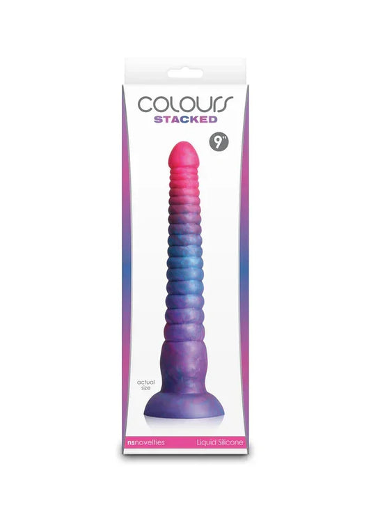 Stacked9inchDildobyNSNovelties2 @ Happytoys Sexshop: online sex shop for Feeling Happy & Easy 😊 the erotic store owned by a woman