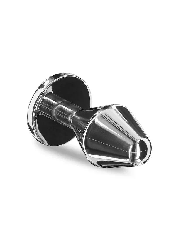 Steel Pleasure Massive Steel Butt Plug - M by Playhouse - Happytoys Sexshop: Toys for Feeling Happy & Easy 😊 - Discreet geleverd