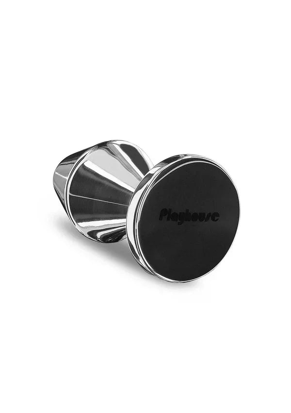 Steel Pleasure Massive Steel Butt Plug - M by Playhouse - Happytoys Sexshop: Toys for Feeling Happy & Easy 😊 - Discreet geleverd