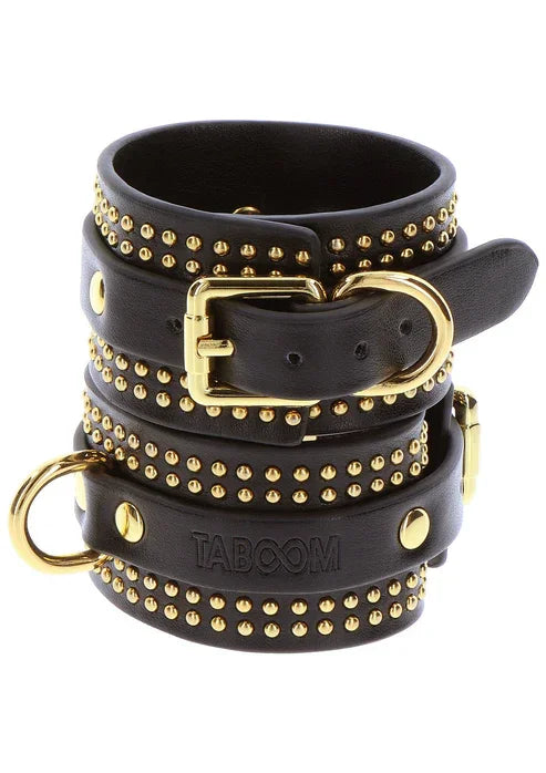 Studded Ankle Cuffs Set by Taboom - Happytoys Sexshop: online sex shop for Feeling Happy & Easy ๐ - Discreet geleverd