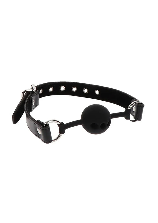 Taboom Bondage Essentials Silicone Ball Gag - Happytoys Sexshop: Toys for Feeling Happy & Easy 😊 - Discreet geleverd