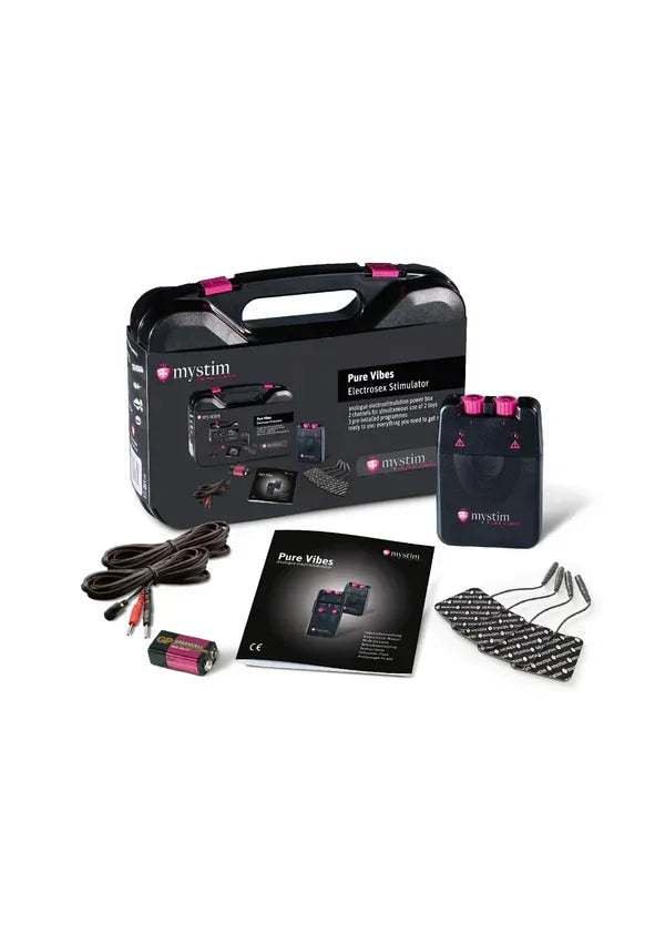 Tens Unit 3F Pure Vibes by MyStim - Happytoys Sexshop: Toys for Feeling Happy & Easy 😊 - Discreet geleverd