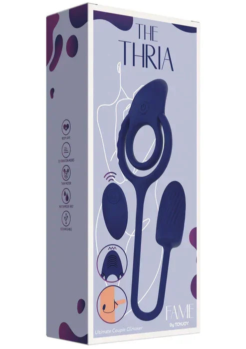 The Thria Ultimate Couple Climaxer by ToyJoy - Happytoys Sexshop: online sex shop for Feeling Happy & Easy š - Discreet geleverd