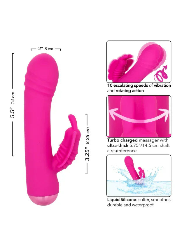Thicc Rotating Butterfly by CalExotics - Happytoys Sexshop: Toys for Feeling Happy & Easy đ - Discreet geleverd